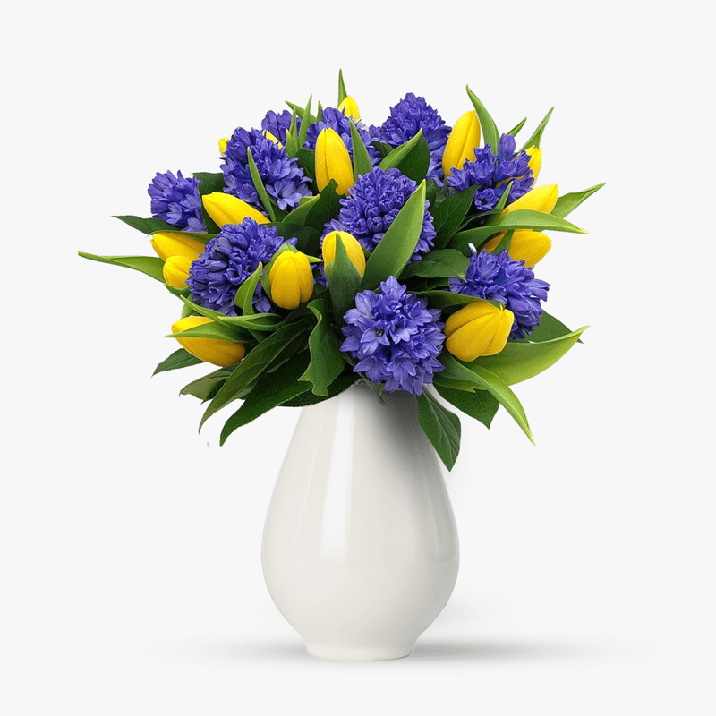 Buchet lalele de vânzare în Piața de Flori Craiova
