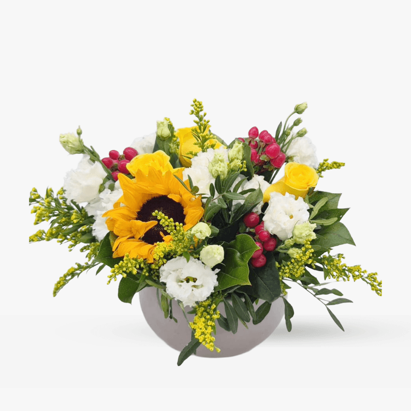 Buchet flori de câmp de vânzare în Piața de Flori Botosani